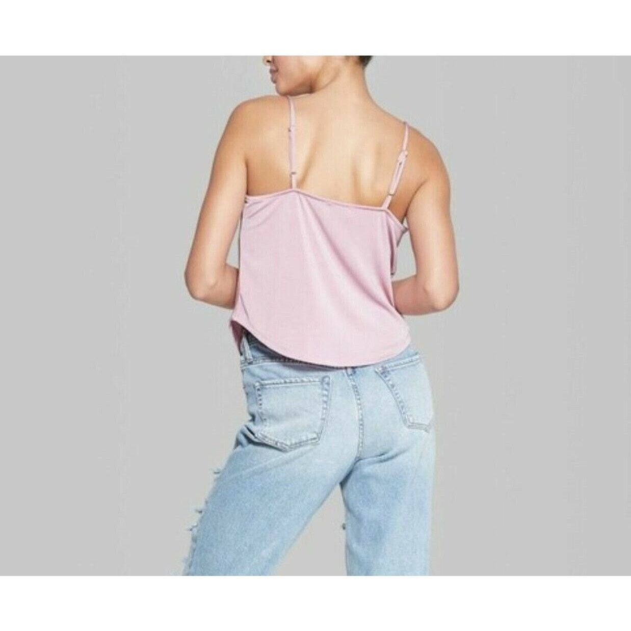 Target Basics Wild Fable | Cowl Neck Slinky Stretch Cami | Medium NWT Size M / US 6-8 / IT 42-44 - 2 Thumbnail