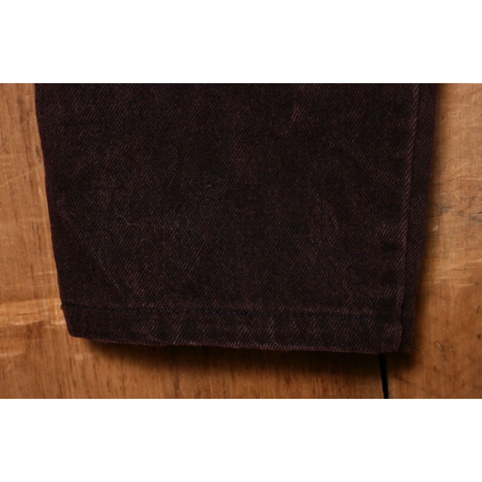 Wrangler VINTAGE Wrangler Jeans Burgundy 37x32 Tapered Fit 37 Waist 38x34 Made in USA Mens Denim Clothing Shirt? Size US 37 - 6 Thumbnail