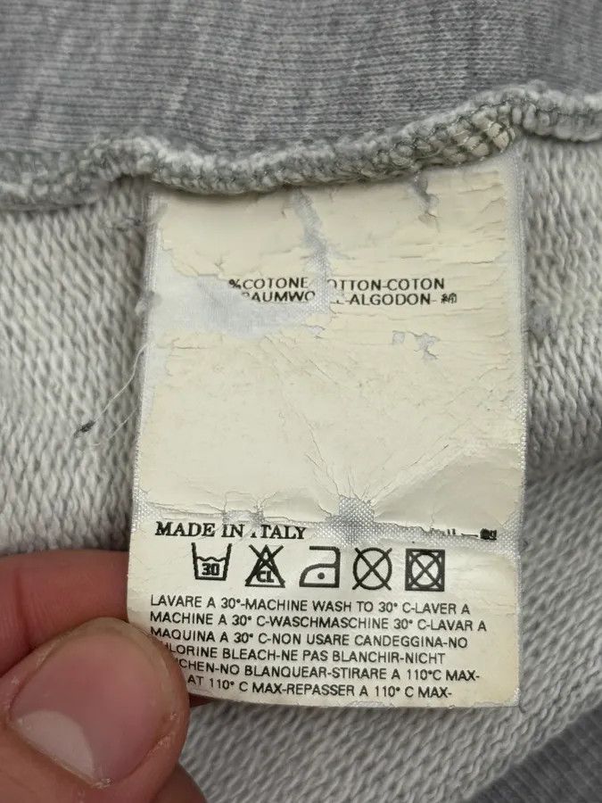 Dsquared2 SS2005 Dsquared2 Grey Signature Distressed Zip-up Hoodie Size US M / EU 48-50 / 2 - 14 Thumbnail