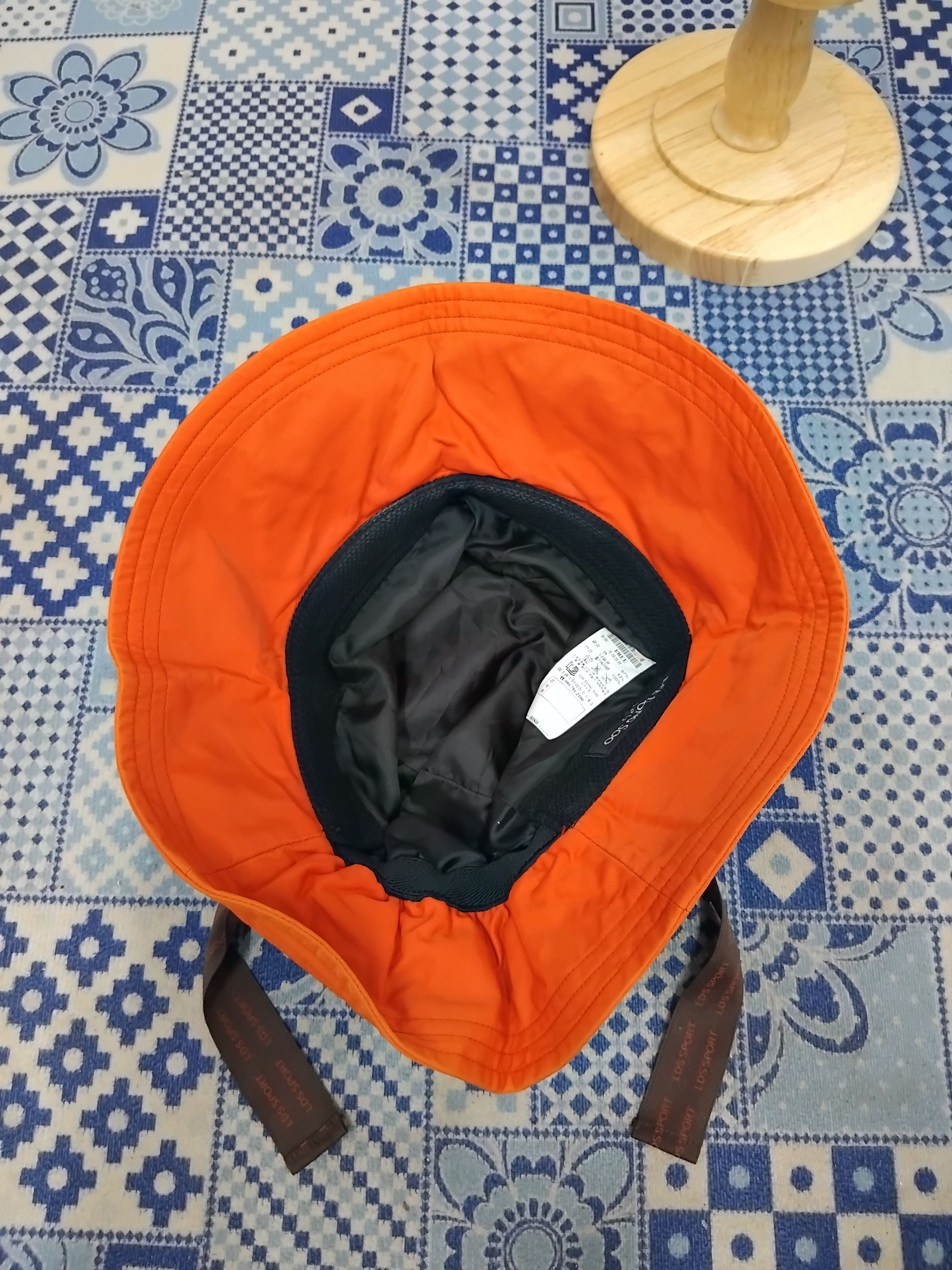 Japanese Brand 💥Lee dong soo golf orange colour hat Size ONE SIZE - 4 Thumbnail