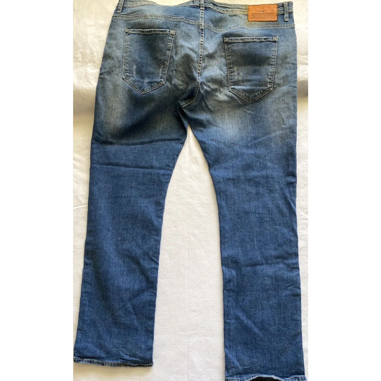 Vintage Gabbia Denim Jeans Men’s 42X34 Blue Denim Regular Fit Button Modern / 21-45 Size US 38 / EU 54 - 5 Thumbnail