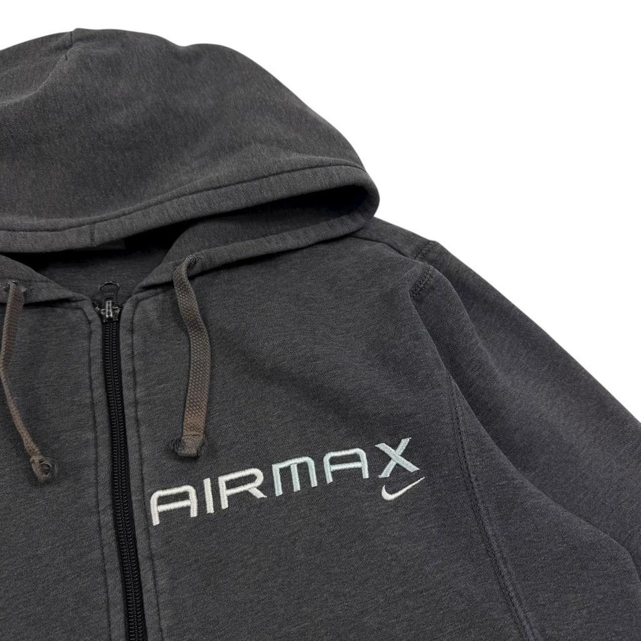 Nike Vintage 2000s Nike Air Max Zip Up Hoodie - Small Size US S / EU 44-46 / 1 - 3 Thumbnail
