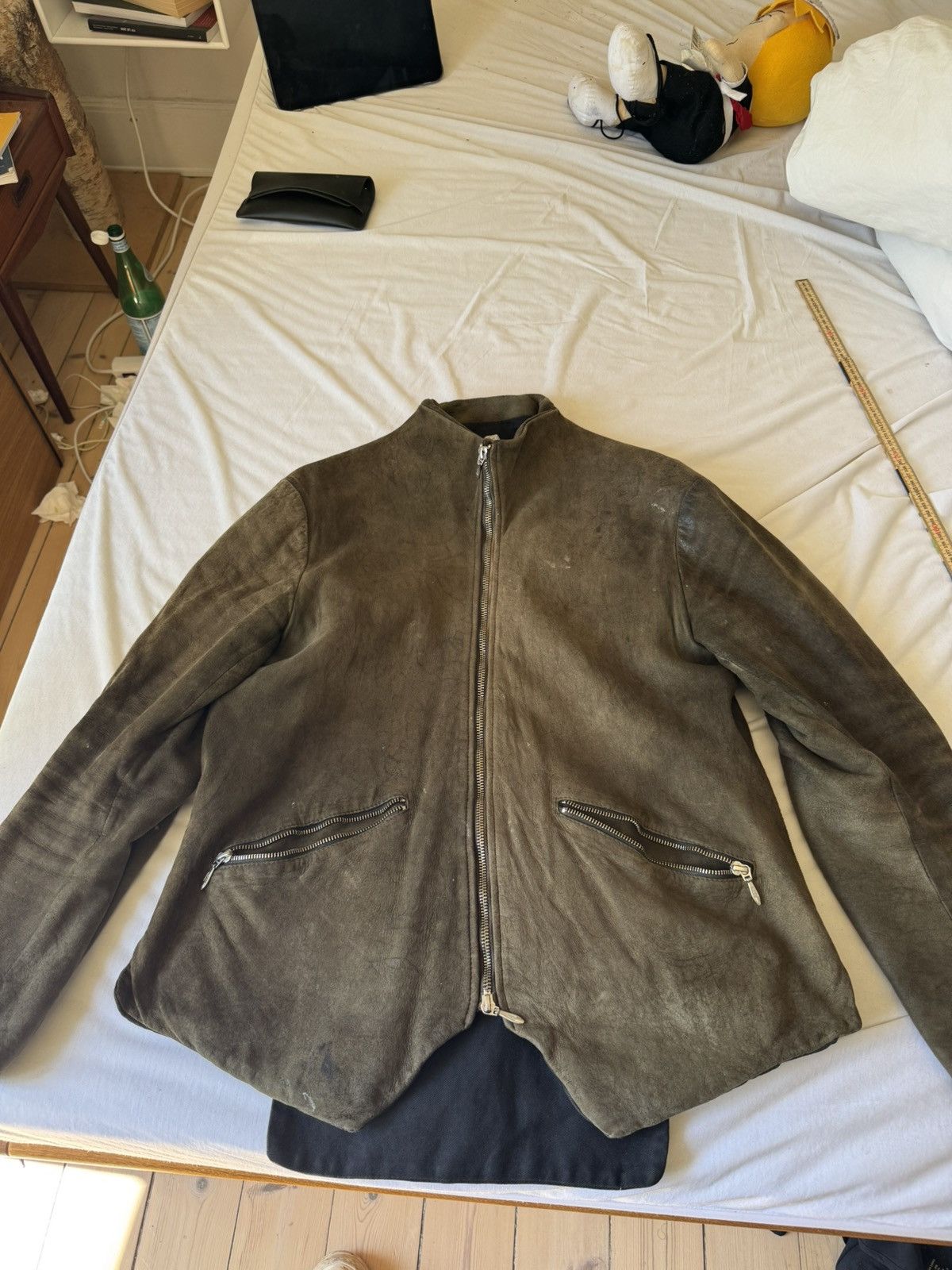 Paul Harnden Shoemakers Paul harnden leather jacket Size US L / EU 52-54 / 3 - 3 Thumbnail