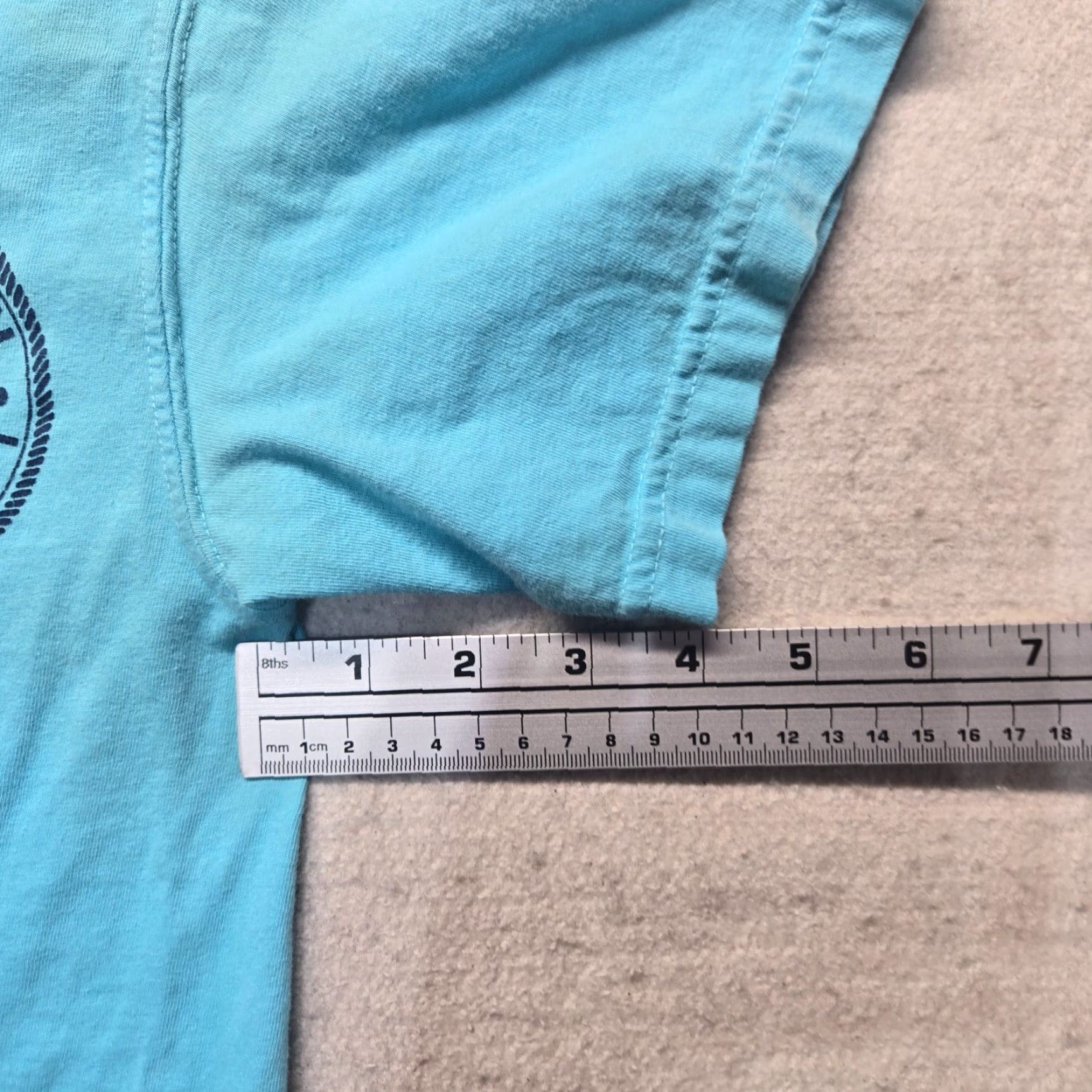 Vintage Stay Salty Florida Shirt Adult Size S Small Blue Graphic Mens Size US S / EU 44-46 / 1 - 6 Thumbnail