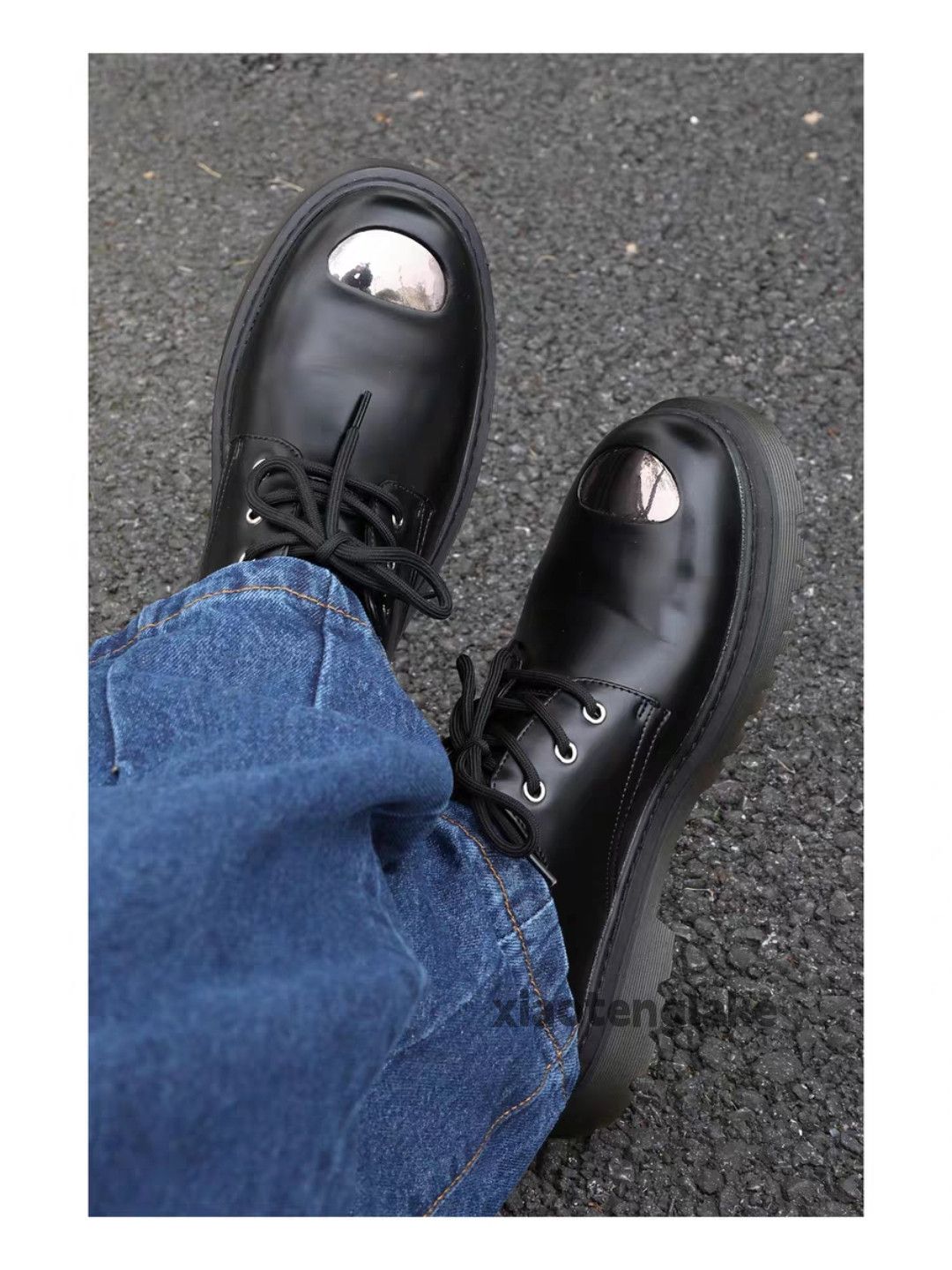 Vintage Utility punk yuppie grunge hiking thick sole boots shoes Size US 9 / EU 42 - 1 Thumbnail