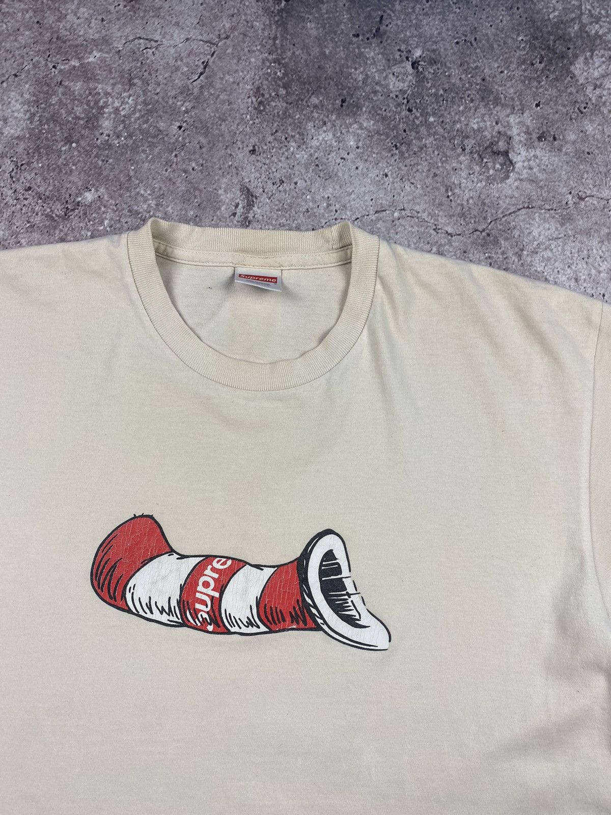 Other Vintage Supreme Cat in the Hat Streetwear Brand Size US L / EU 52-54 / 3 - 3 Thumbnail