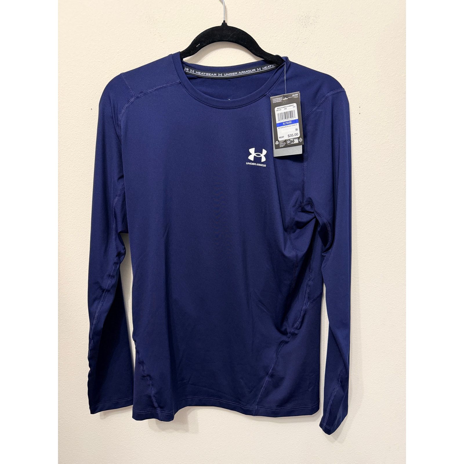 Under Armour NWT Men's Under Armour HeatGear Compression Shirt Sz XL Size US XL / EU 56 / 4 - 1 Thumbnail