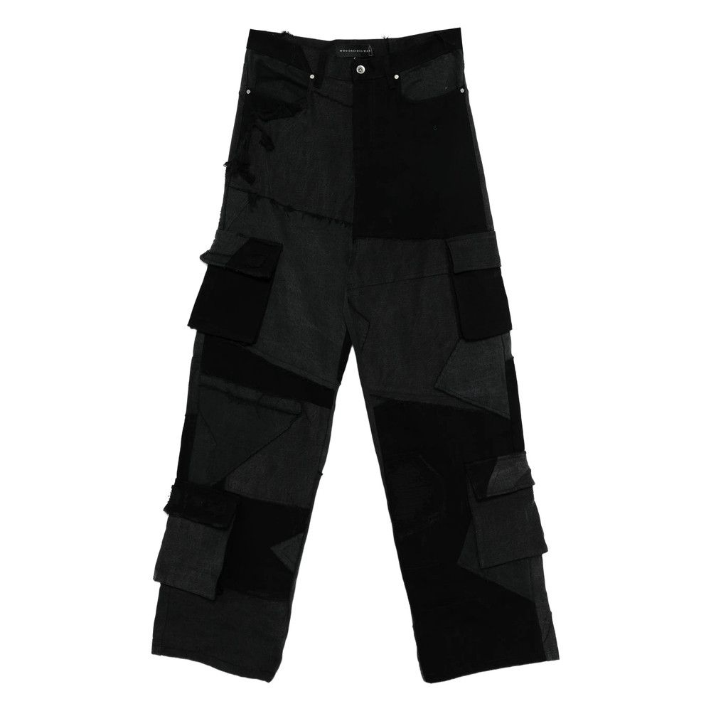 Who Decides War Who Decides War BLACK Denim - Regular & Straight-Leg Jeans Size US 34 / EU 50 - 1 Thumbnail