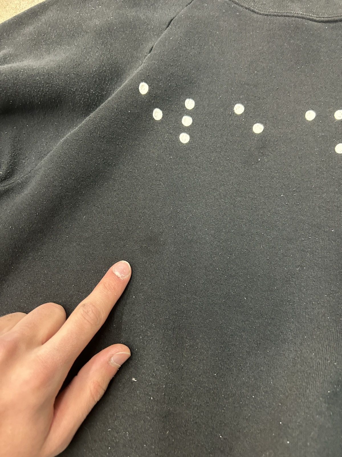 Vintage 80s Vintage Eye Care Crewneck Brail WSAEC Medium Size US M / EU 48-50 / 2 - 3 Thumbnail