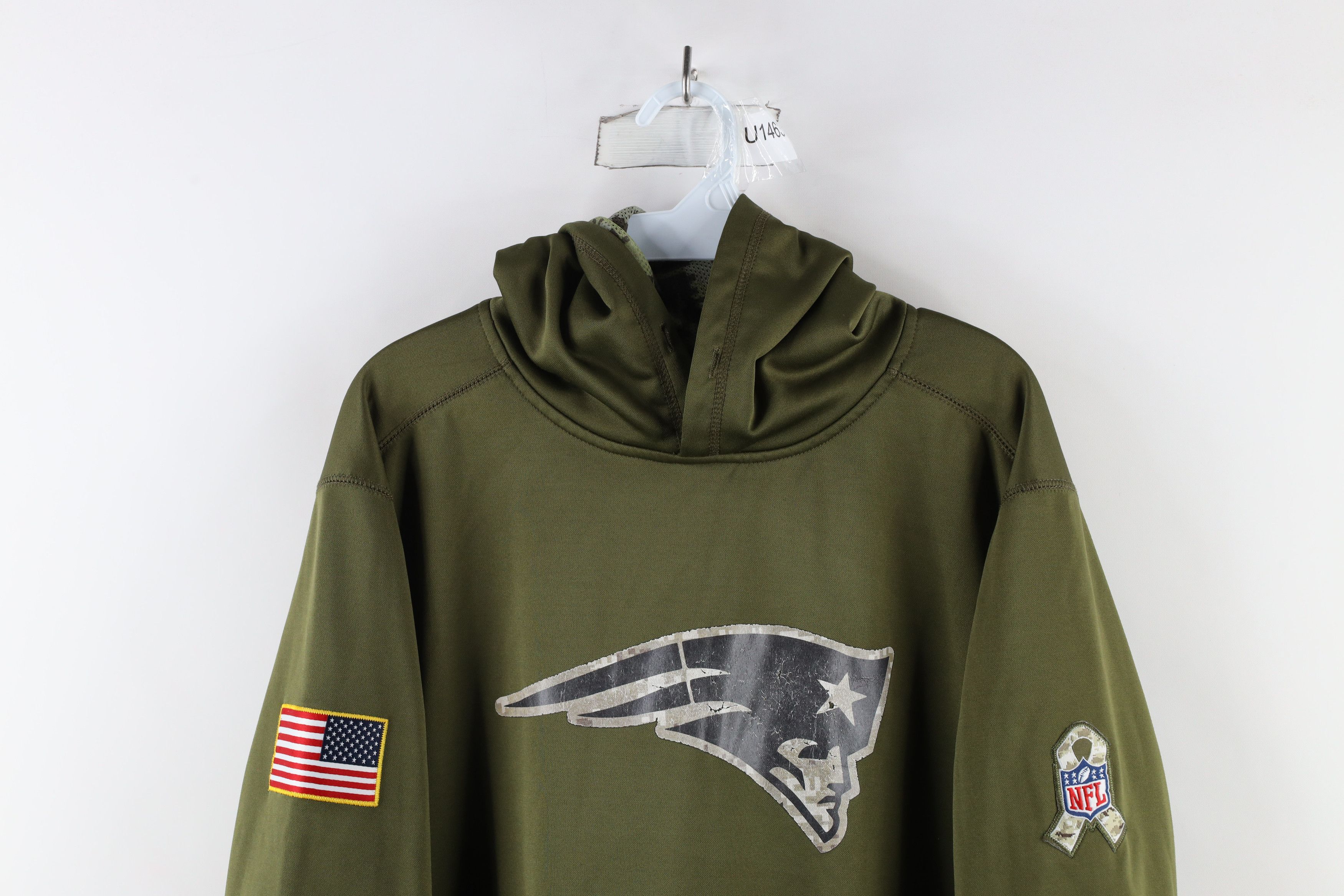 Nike Nike Salute To Service New England Patriots Football Hoodie Size US S / EU 44-46 / 1 - 2 Thumbnail