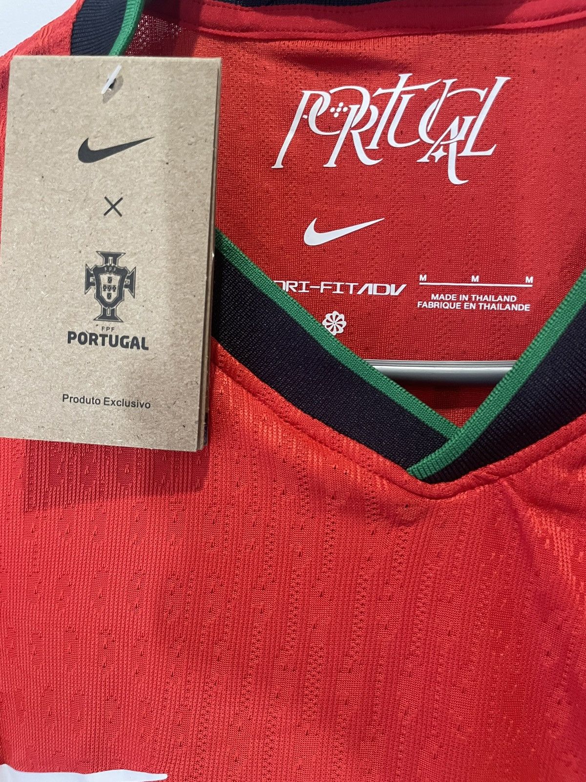 Portuguese Flannel Portugal Ronaldo football jersey Size US M / EU 48-50 / 2 - 5 Thumbnail