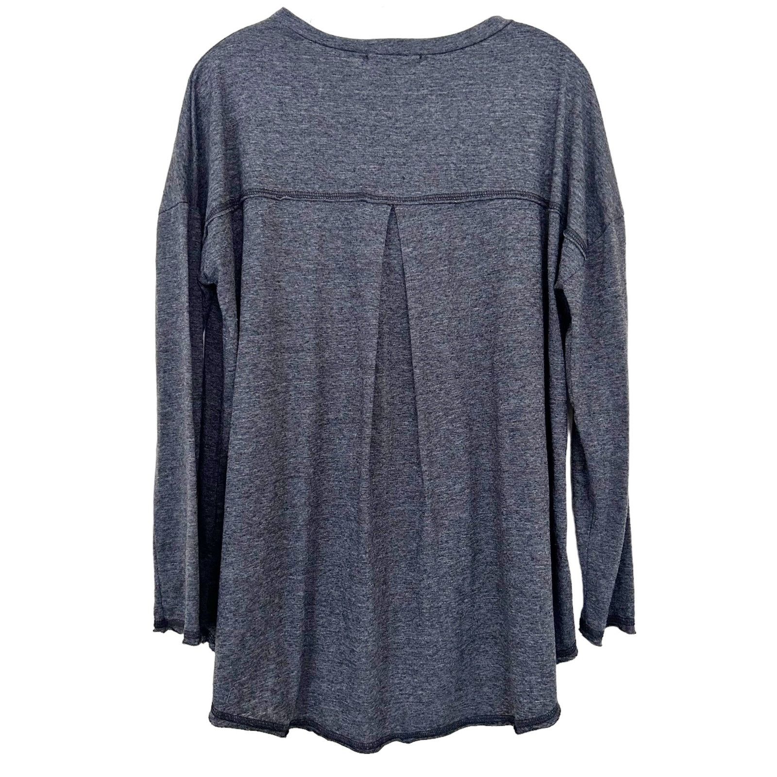 Other Talulah Gray Long Sleeve Shirt Sz M Size M / US 6-8 / IT 42-44 - 4 Thumbnail