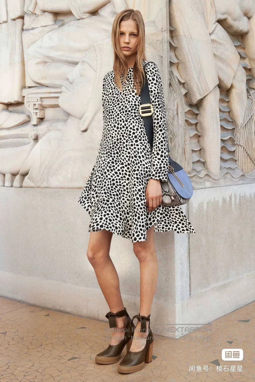 Gucci Gucci Runway Polka Dot Logo Dress. Size M / US 6-8 / IT 42-44 - 5 Thumbnail