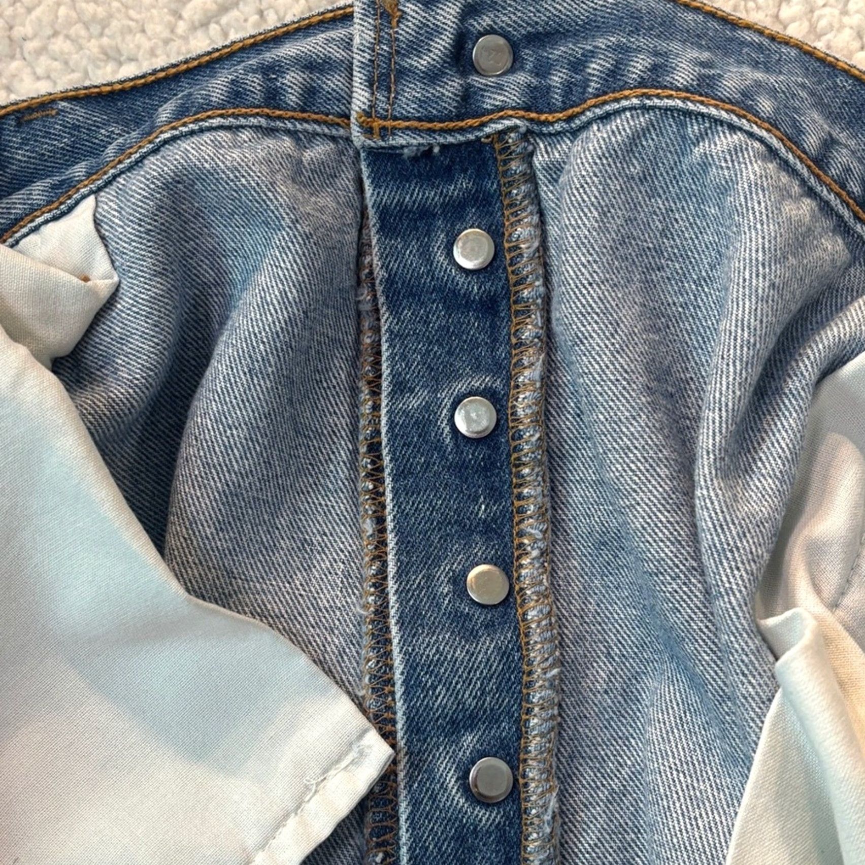 Levi's VINTAGE Levi’s 501xx Shrink-to-Fit Jeans Shirt or Jeans? Size US 40 / EU 56 - 5 Thumbnail