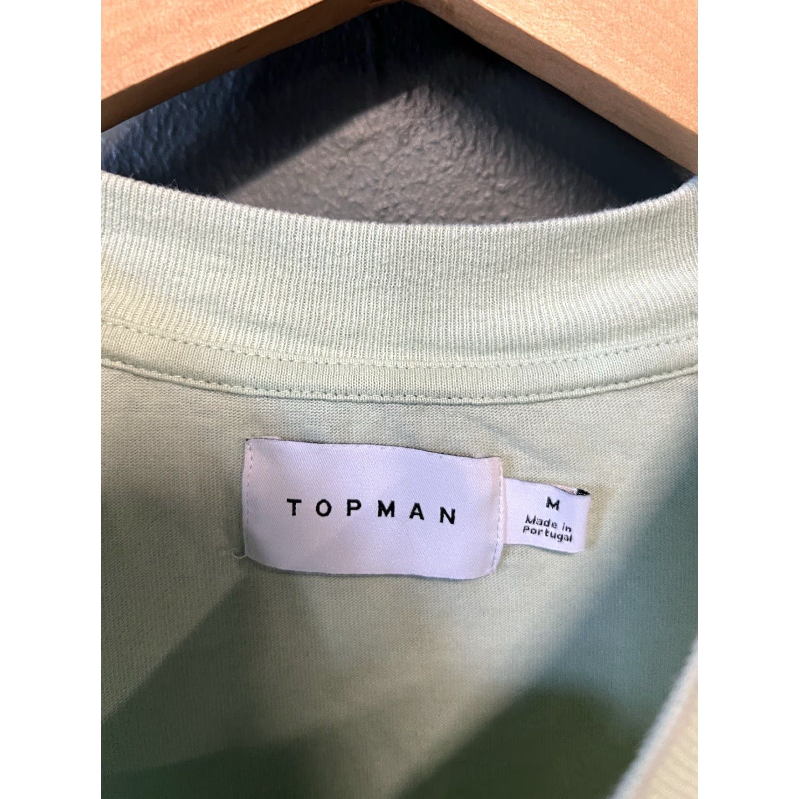 Topman Topman Mens Green Short Sleeve Just Chillin Graphic T-shirt Size M Size US M / EU 48-50 / 2 - 3 Thumbnail
