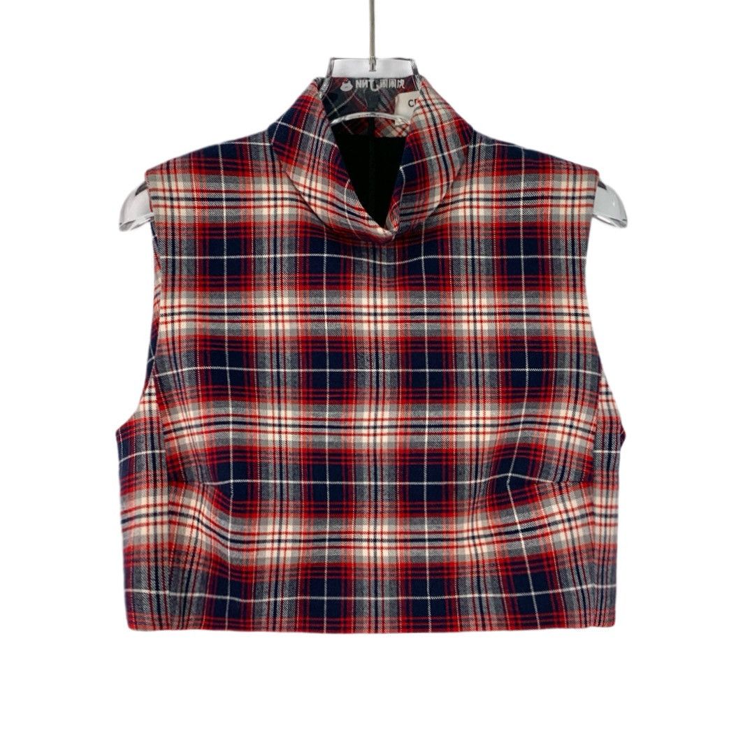 Celine Celine Colorblocked Checkered Cotton Sleeveless Vest Size S / US 4 / IT 40 - 1 Thumbnail