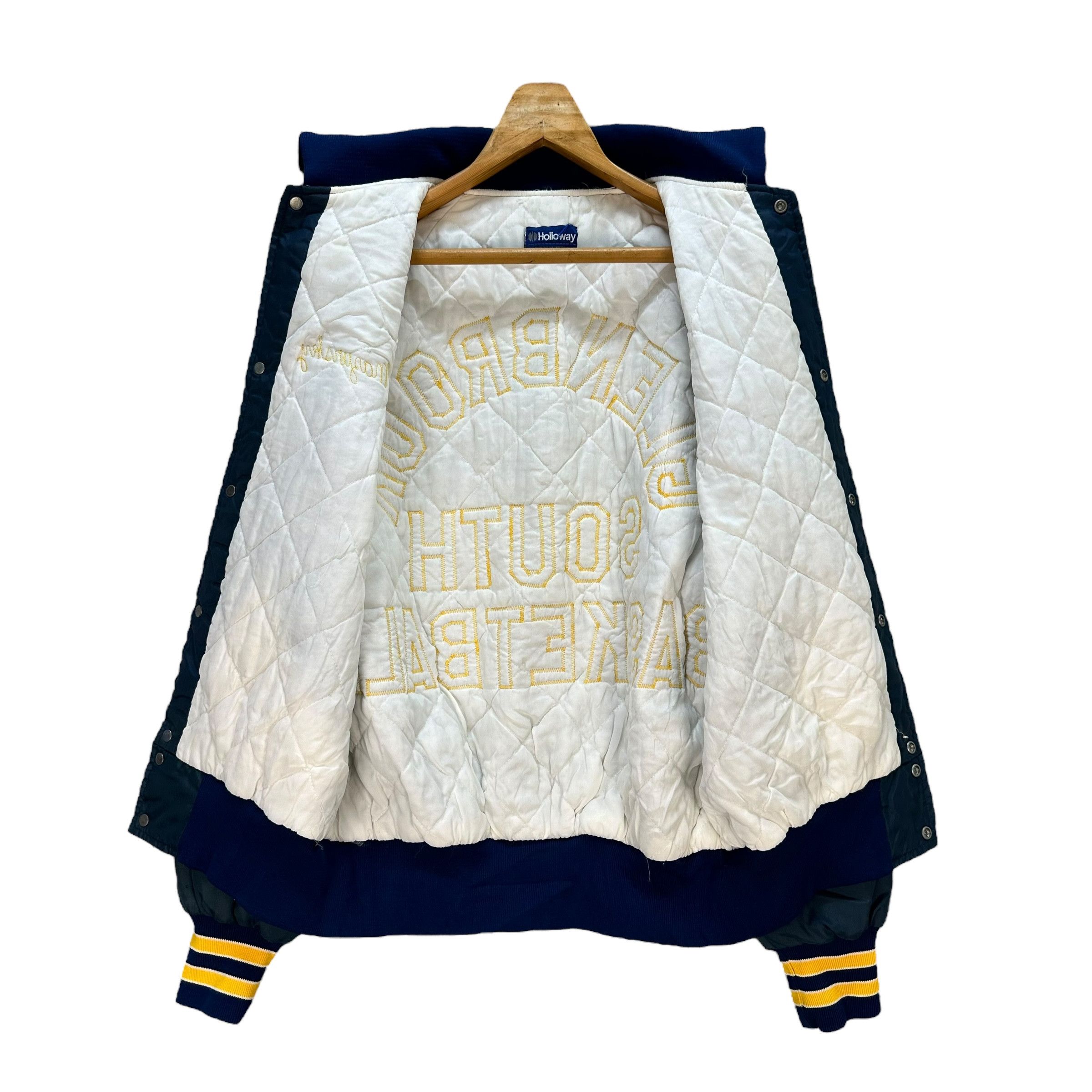 Holloway GLEENBROOK SOUTH BASKETBALL Big Logo Coach Jacket #A3-0066 Size US L / EU 52-54 / 3 - 9 Thumbnail