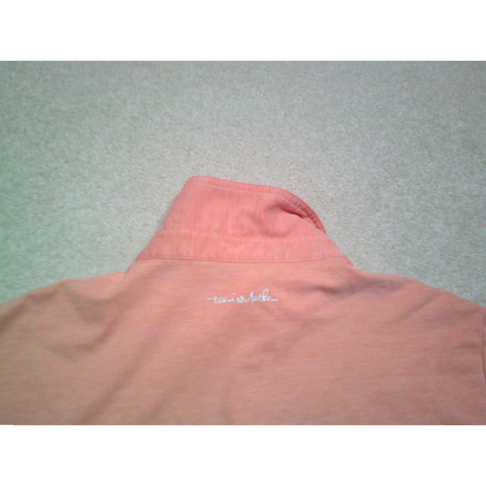 TravisMathew Travis Mathew Polo Shirt Mens Large Orange The Club At Colony Creek Golf Preppy Super Soft Size US L / EU 52-54 / 3 - 5 Thumbnail