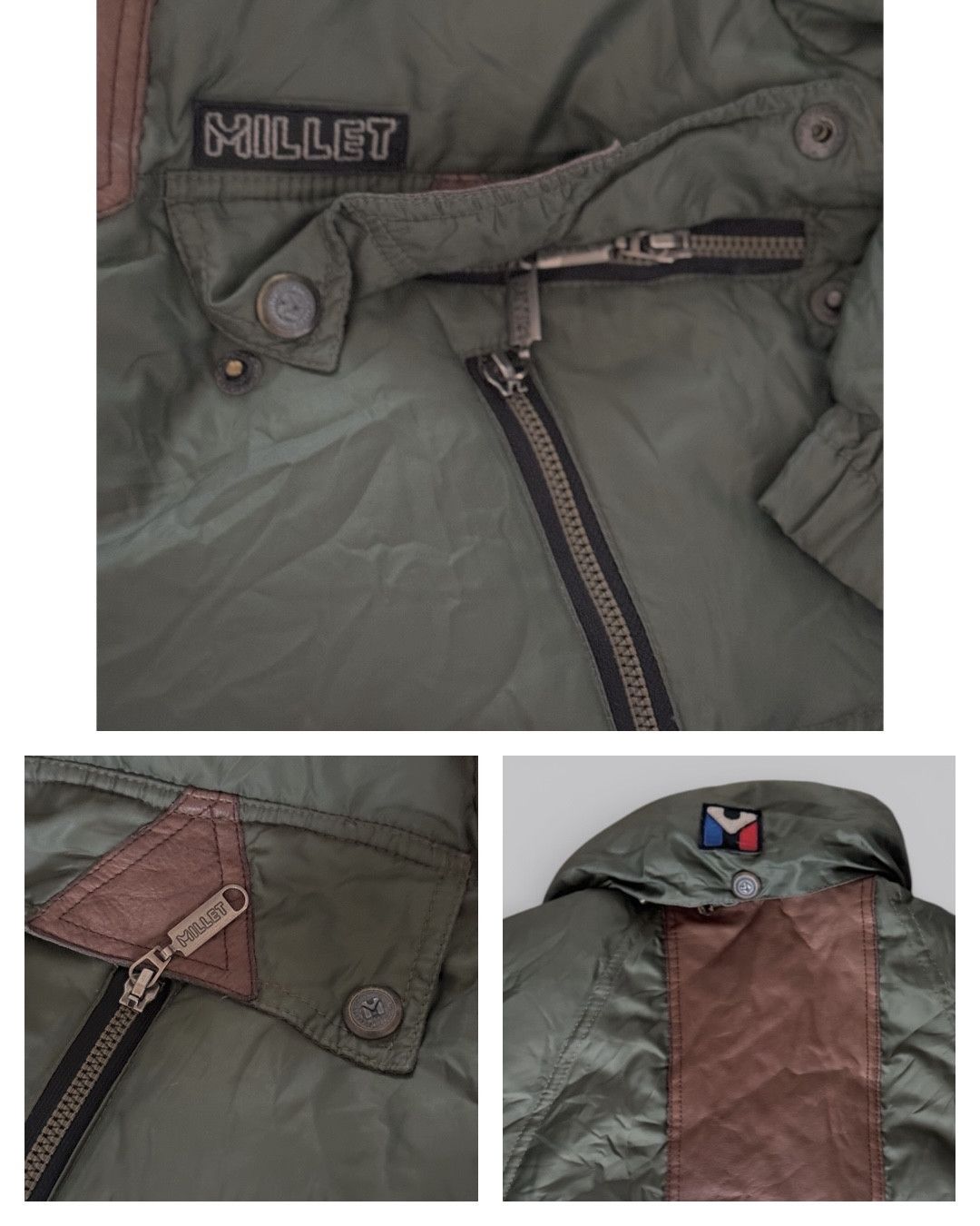 Other Vintage MILLET Made in France Ski Jacket 80s 90s Puffer Size US XXS / EU 40 - 15 Thumbnail
