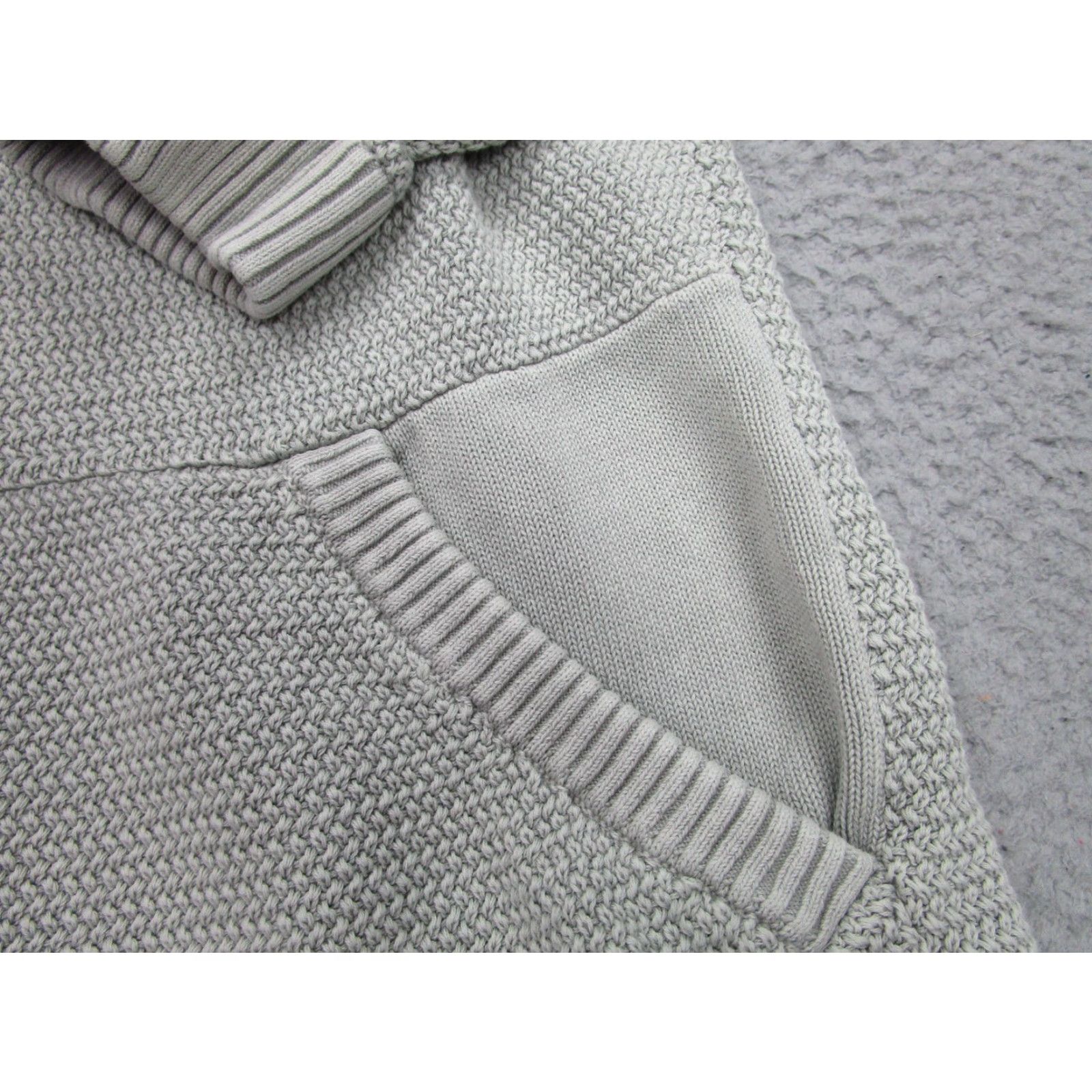 Carbon2Cobalt Carbon2Cobalt Pullover Sweater Mens 2XL Gray Knit 1/4 Zip Casual Outdoor Size US XXL / EU 58 / 5 - 6 Thumbnail
