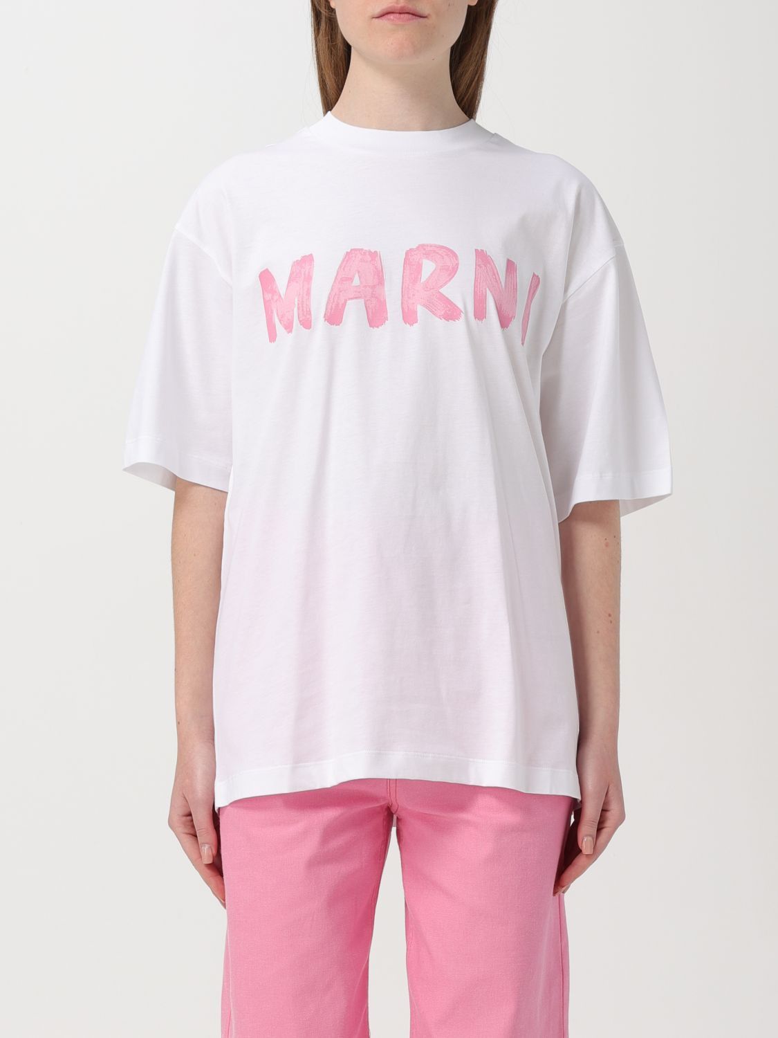 image of Marni T-Shirt Woman Lilac, Women's (Size Small)