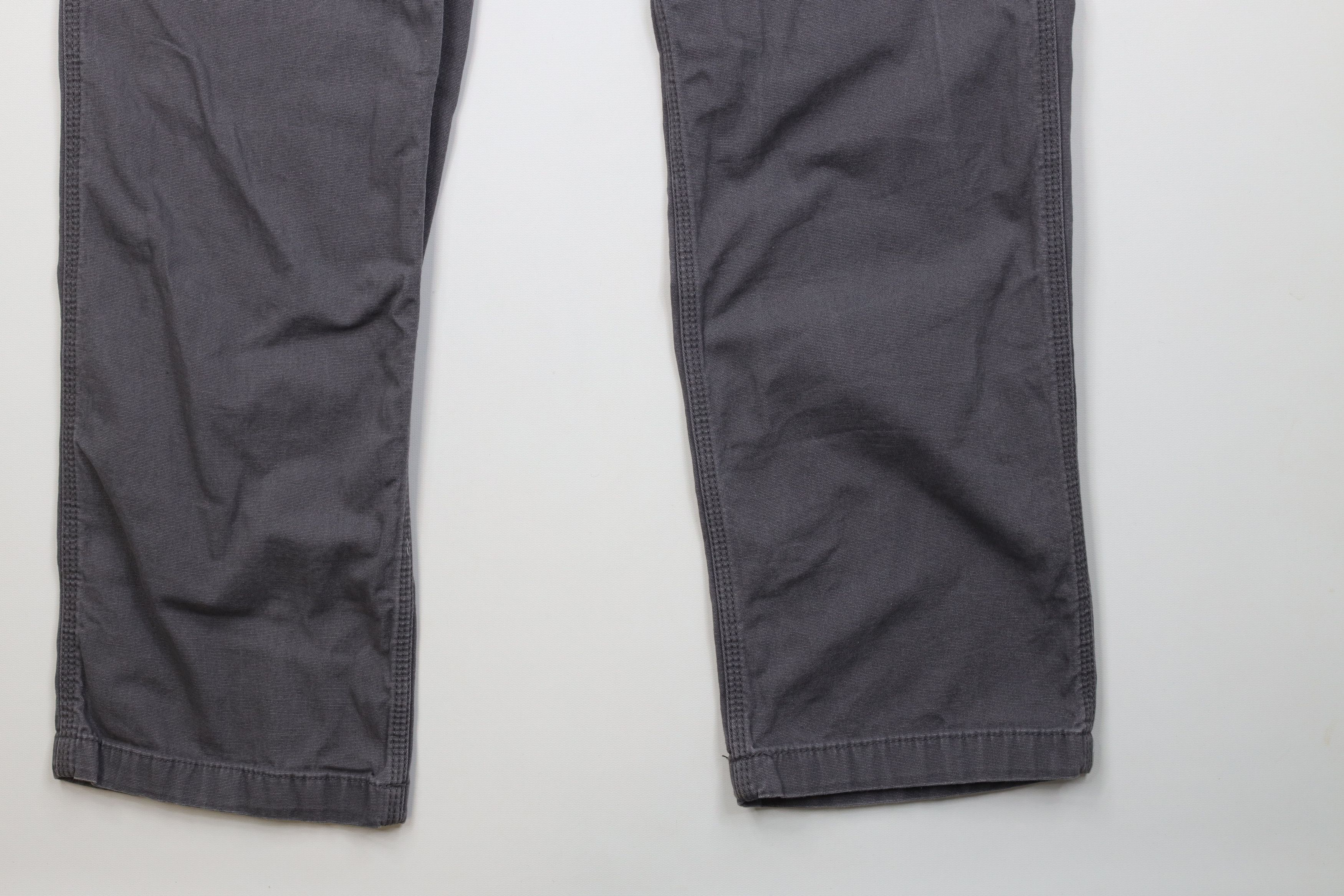 Carhartt Vintage Carhartt Relaxed Fit Canvas Wide Leg Dungaree Pants Size US 36 / EU 52 - 5 Thumbnail