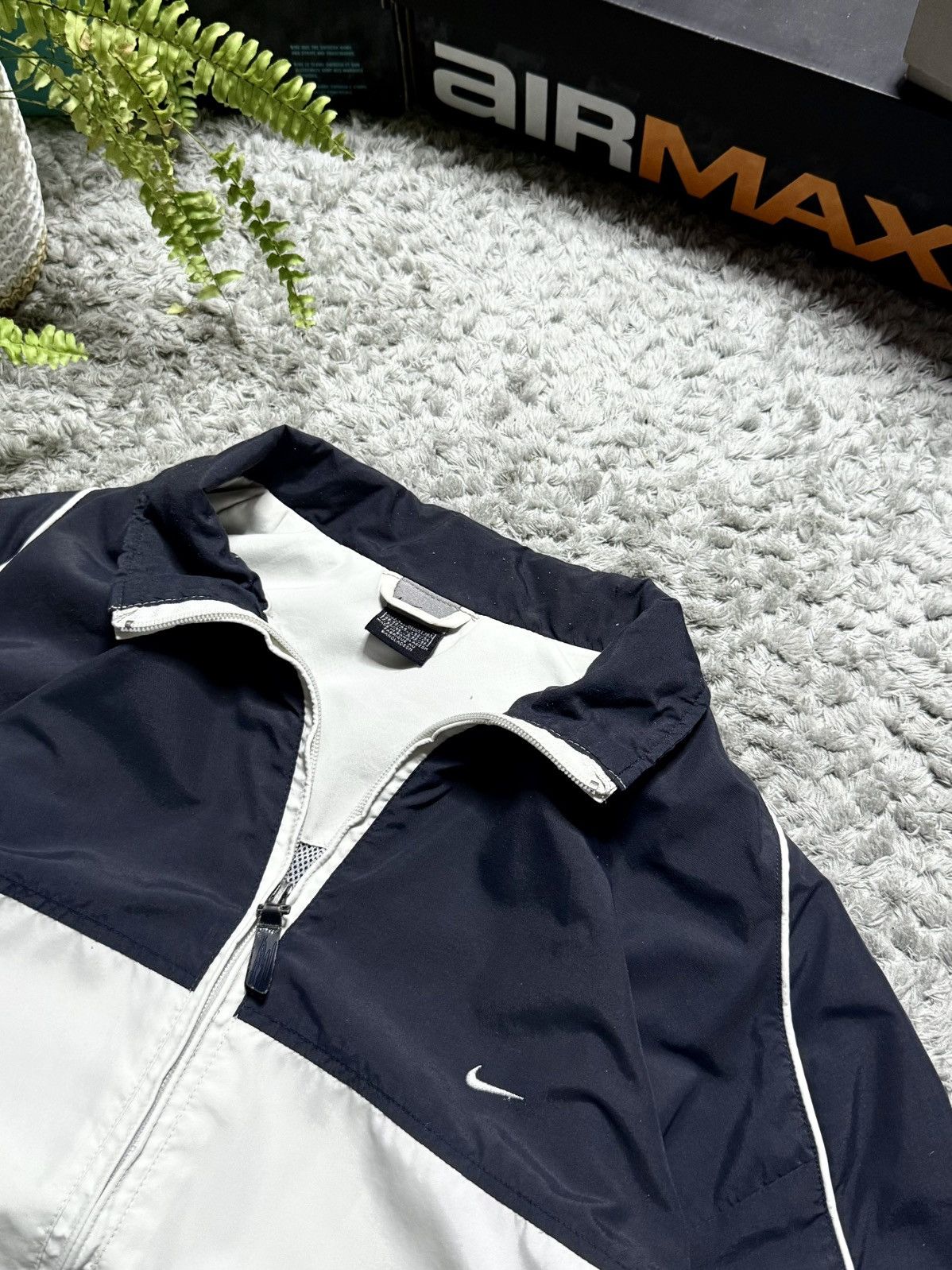 Nike 00s Nike Jacket Vintage Rare Logo Swoosh Drill Streetwear Size US L / EU 52-54 / 3 - 4 Thumbnail