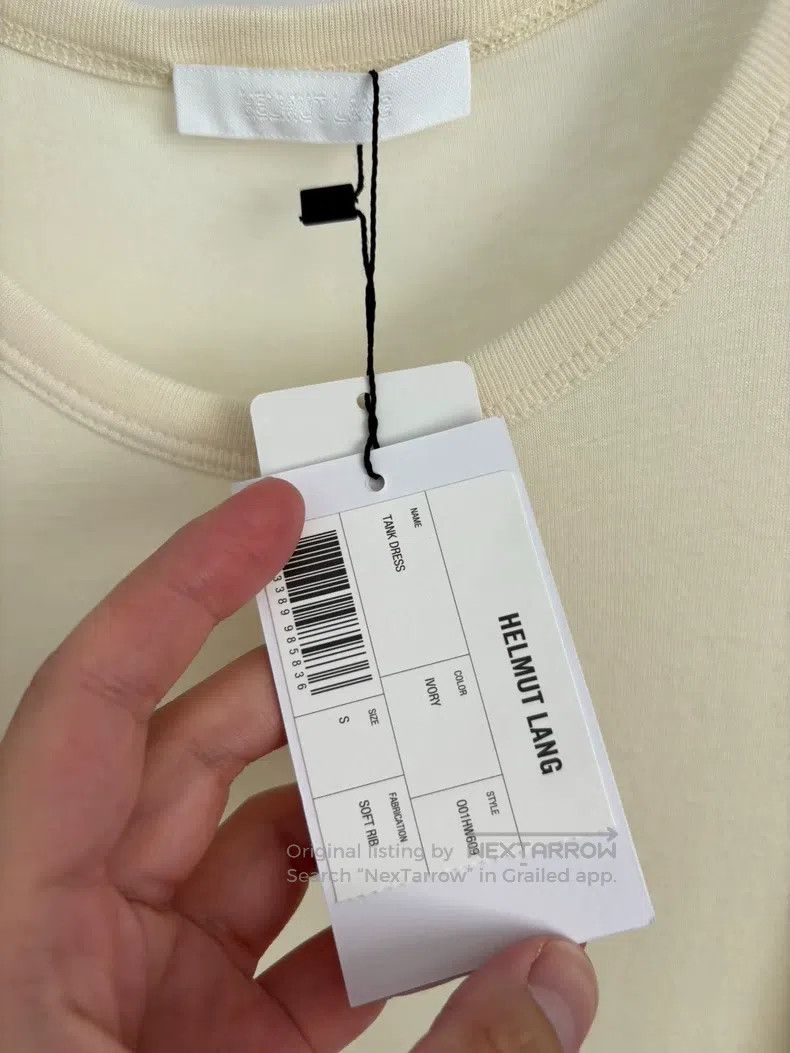 Helmut Lang HELMUT LANG Pima Cotton Dress - Size S Size S / US 4 / IT 40 - 3 Thumbnail