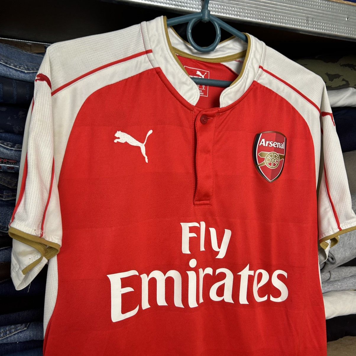 Puma Mens Puma FC Arcenal Home Soccer jersey size M Size US M / EU 48-50 / 2 - 2 Thumbnail