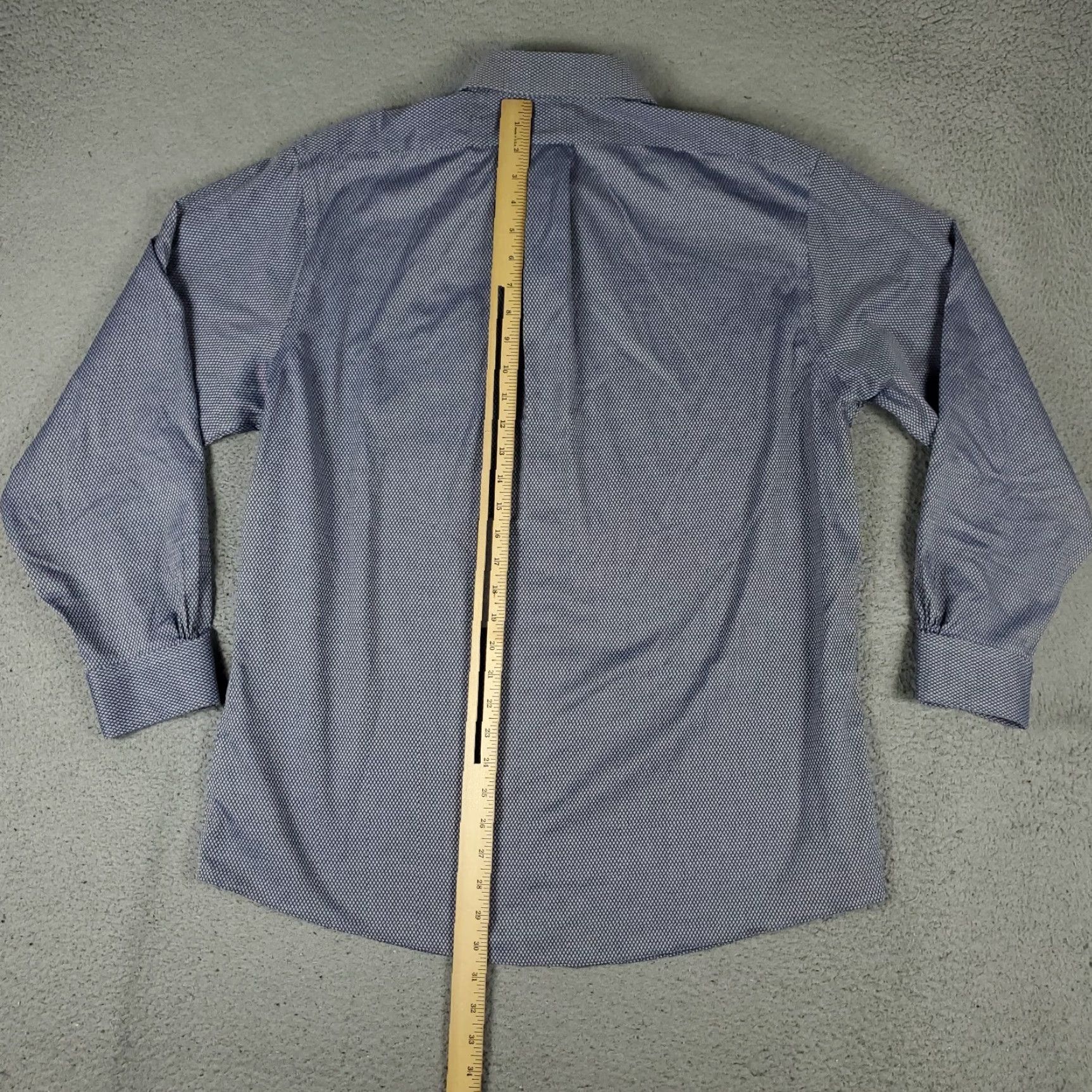 Brooks Brothers Brooks Brothers Shirt Mens 16.5 Blue Regent Dress Button Up Long Sleeve Dress Shirt Mens 16.5 Blue Regent Classic American Modern Size 46R - 3 Thumbnail