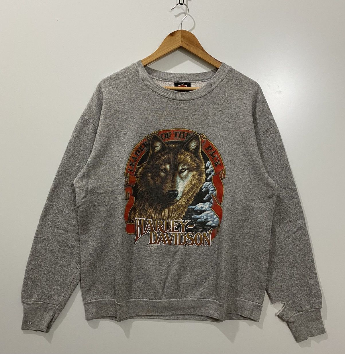 Harley Davidson Vintage Rare 90s Harley Davidson 3D Size US XL / EU 56 / 4 - 1 Thumbnail