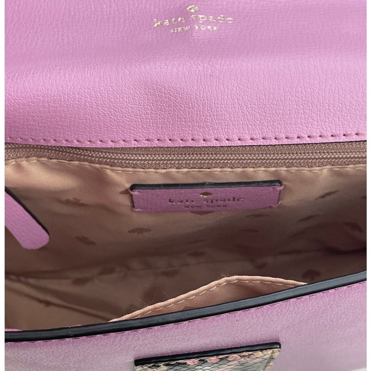 Kate Spade Kate Spade Robyn Exotic Leather Saddle Bag Dust Bag EUC Size ONE SIZE - 10 Thumbnail