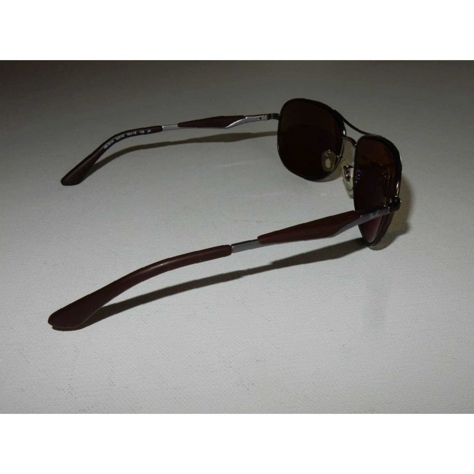 Vintage VINTAGE Ray-Ban Sunglasses Aviator Men Brown Italy 59mm Size ONE SIZE - 3 Thumbnail