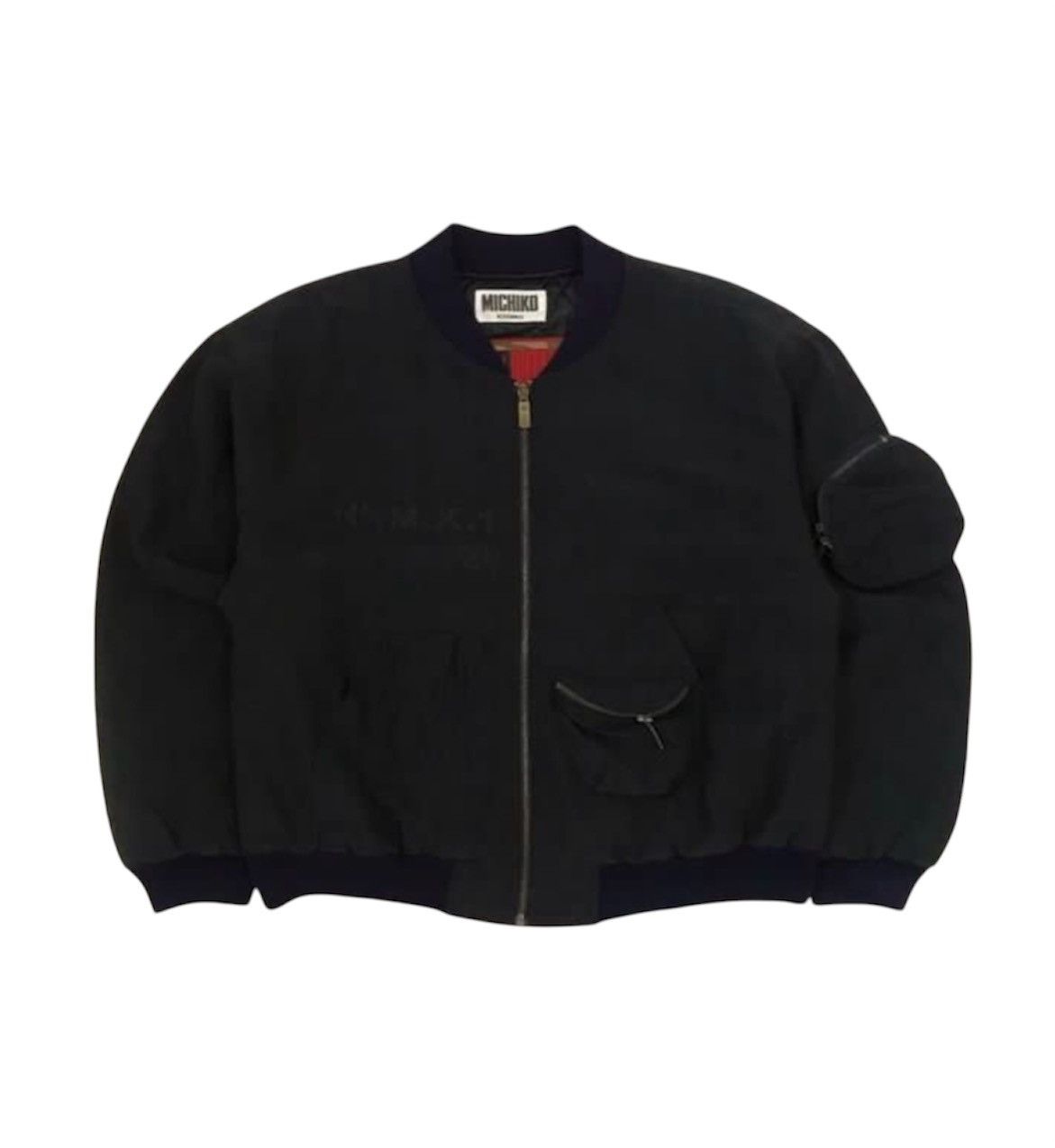Japanese Brand × Michiko Koshino London × Vintage Michiko London Koshino Bomber Jacket Size US M / EU 48-50 / 2 - 2 Thumbnail