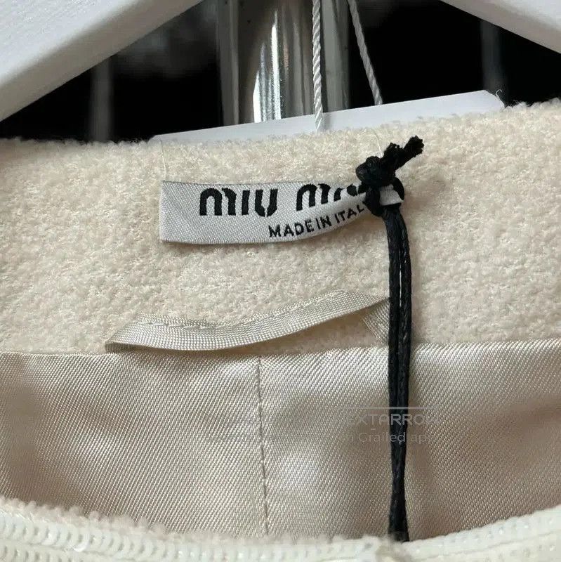 Miu Miu Miu Miu Spring Autumn Beige Women's Jacket . Size XXS / US 00 / IT 34 - 6 Thumbnail