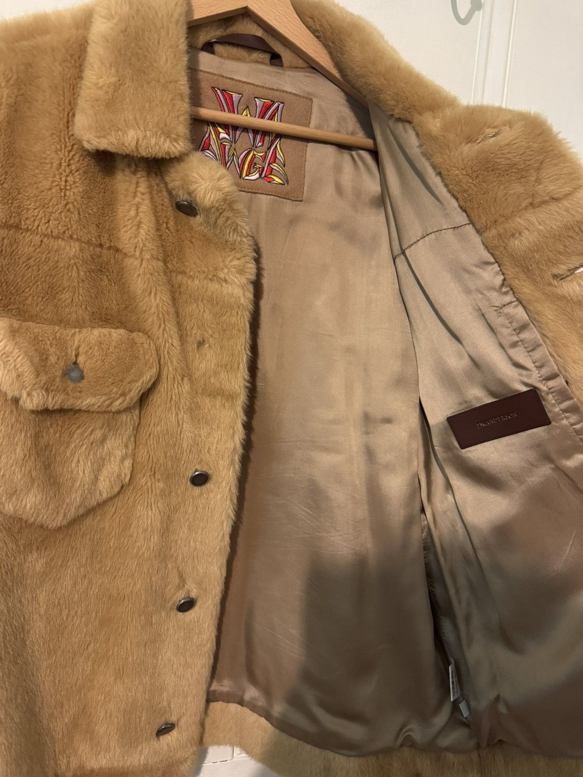 AWGE J.W. Anderson x AWGE Faux Teddy Fur Jacket Size US S / EU 44-46 / 1 - 7 Thumbnail