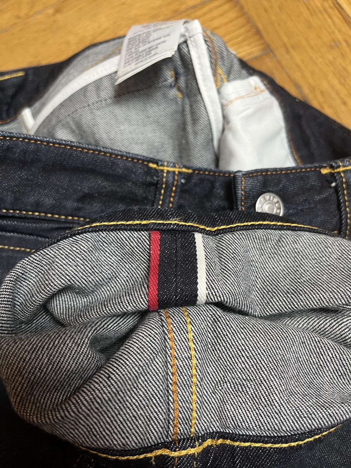 Evisu Evisu Patchwork Embroidery Daicock Regular Fit Jeans #2000 Size US 29 - 15 Thumbnail