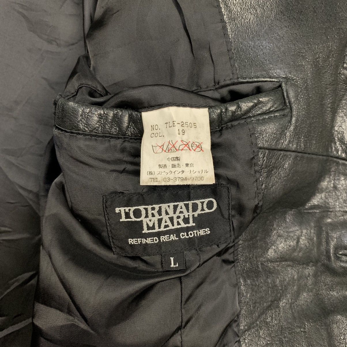 Tornado Mart Tornado mart blazer leather jacket Size US L / EU 52-54 / 3 - 8 Thumbnail
