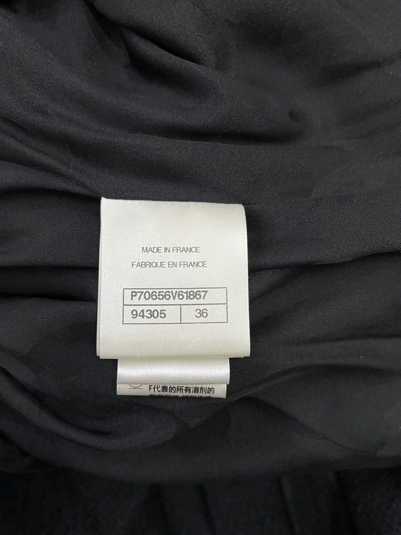Chanel Chanel Black four-pocket tweed coat Size XS / US 0-2 / IT 36-38 - 5 Thumbnail