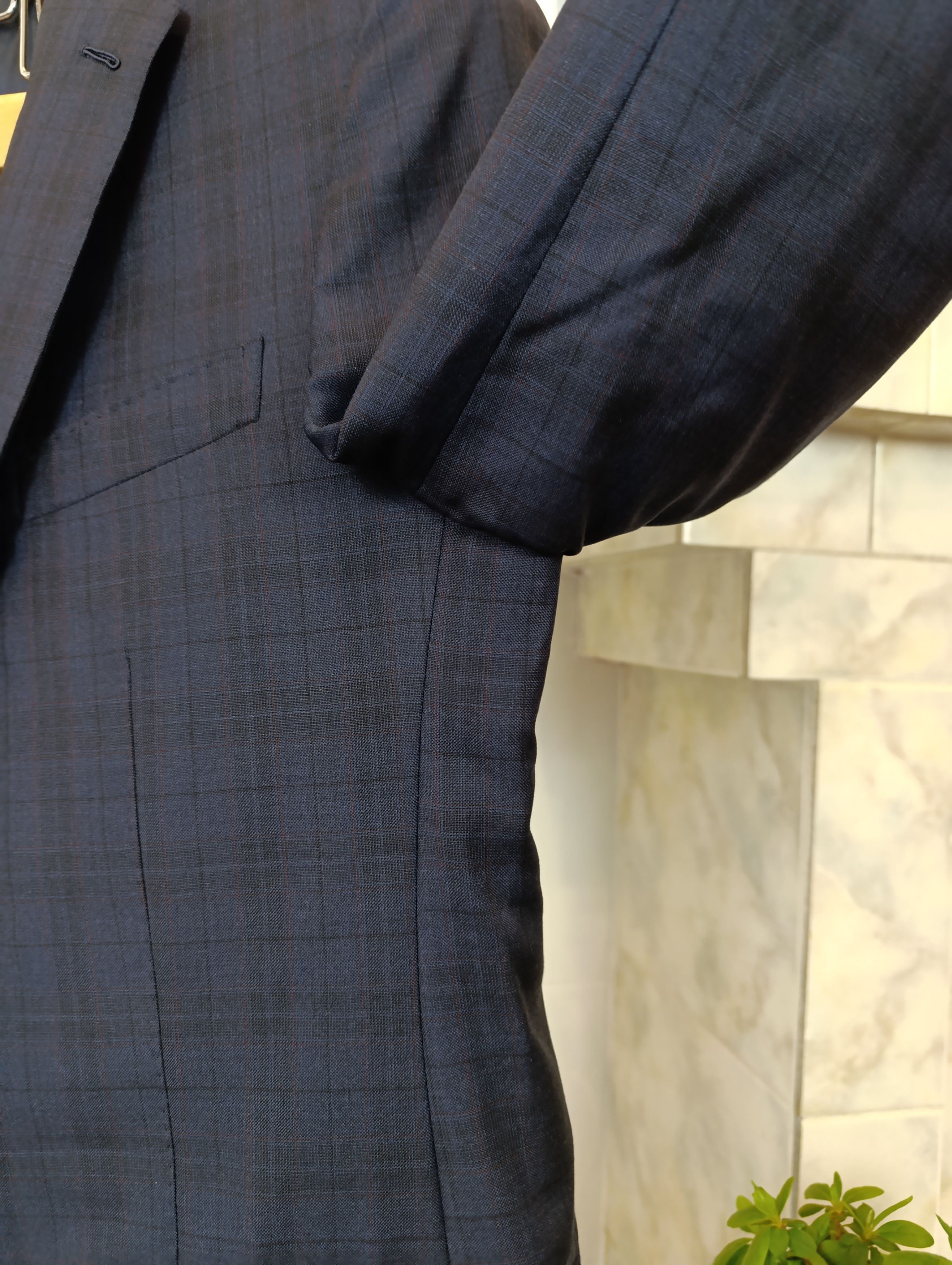 Caruso RAFFAELE CARUSO SUIT BY LORO PIANA TASMANIAN SUPER 150 WOOL Size 48R - 6 Thumbnail