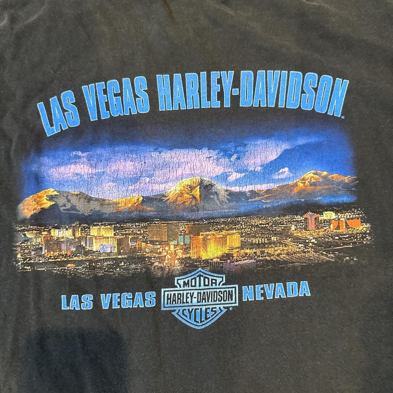 Harley Davidson Las Vegas Harley Davidson Motorcycles Biker Shirt Size 2XL Size US XXL / EU 58 / 5 - 5 Thumbnail