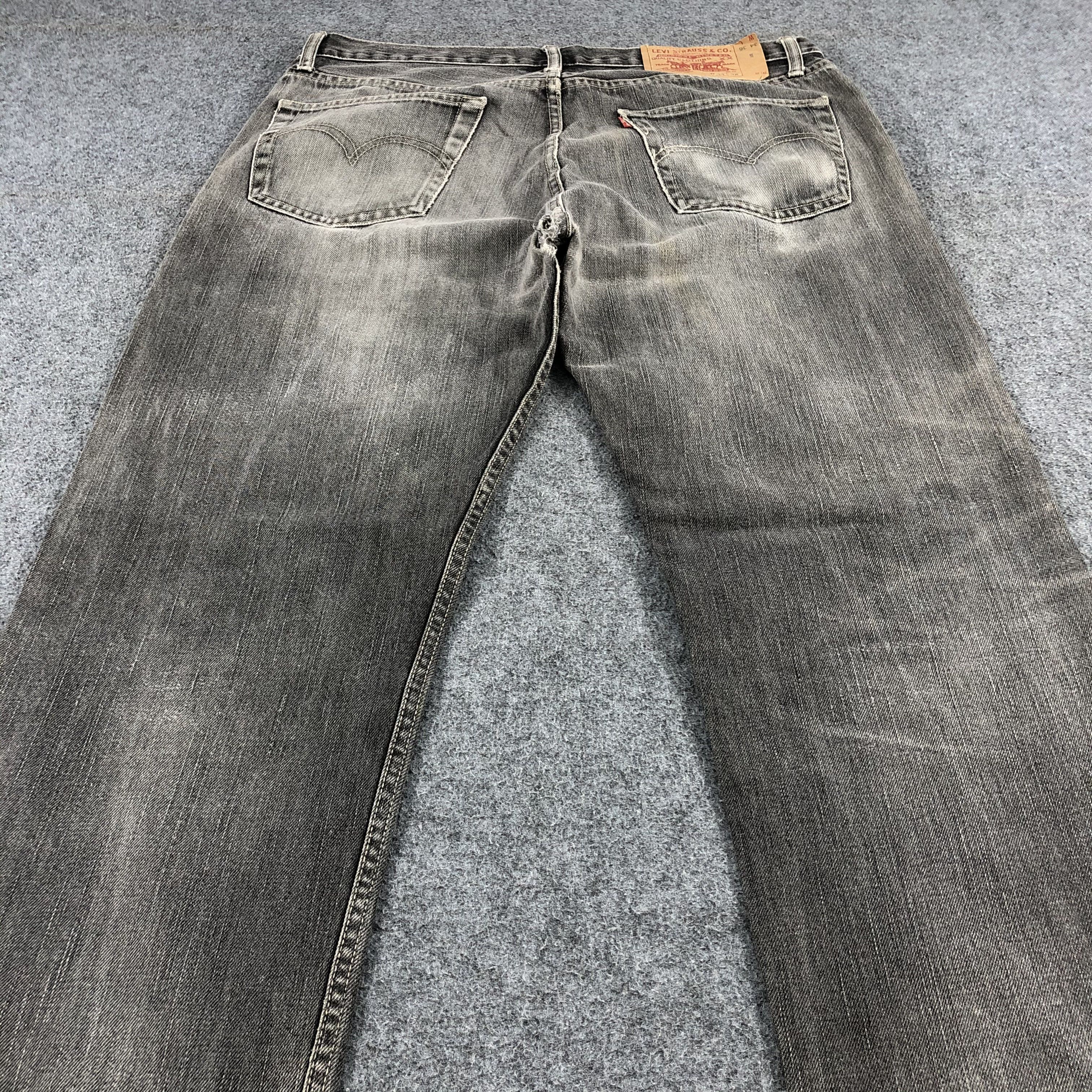 Levi's Vintage Distress Levis 501 Jeans-JM1501 Size US 35 - 4 Thumbnail