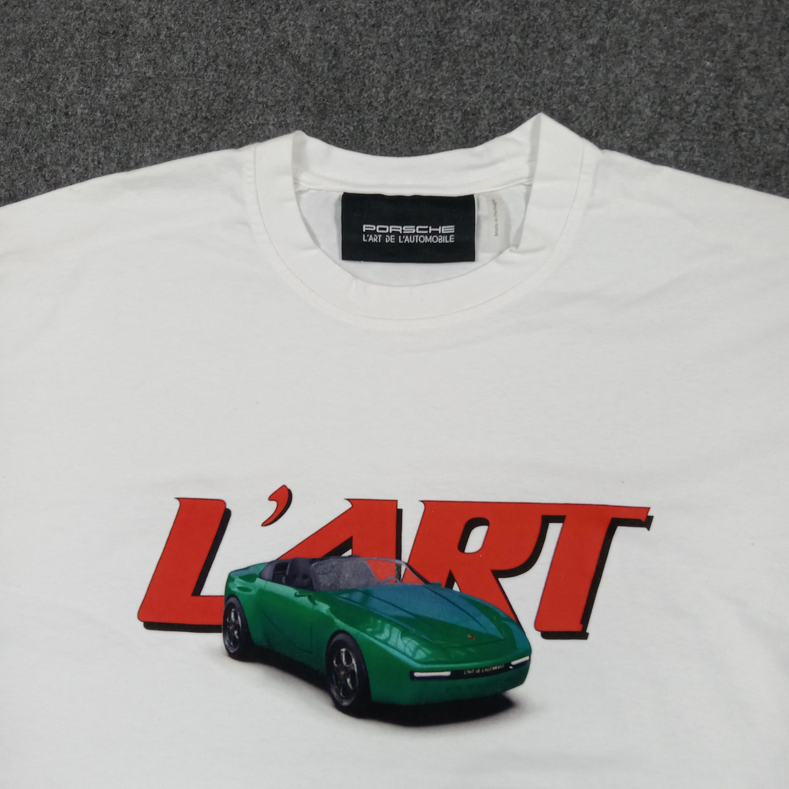 Porsche Design Porsche 924 S RARE KAR L'Art Official Tshirt C276N69 Size US L / EU 52-54 / 3 - 2 Thumbnail