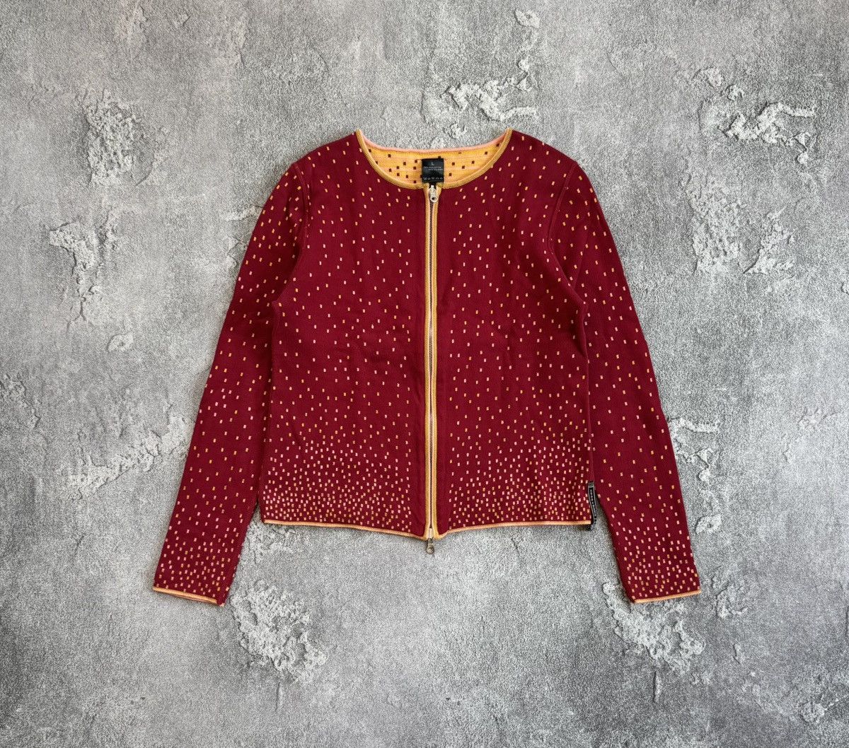 Dale Of Norway × Designer × Moods of Norway Xess + baba reversible zip cardigan jacket knitwear sweater Size L / US 10 / IT 46 - 4 Thumbnail