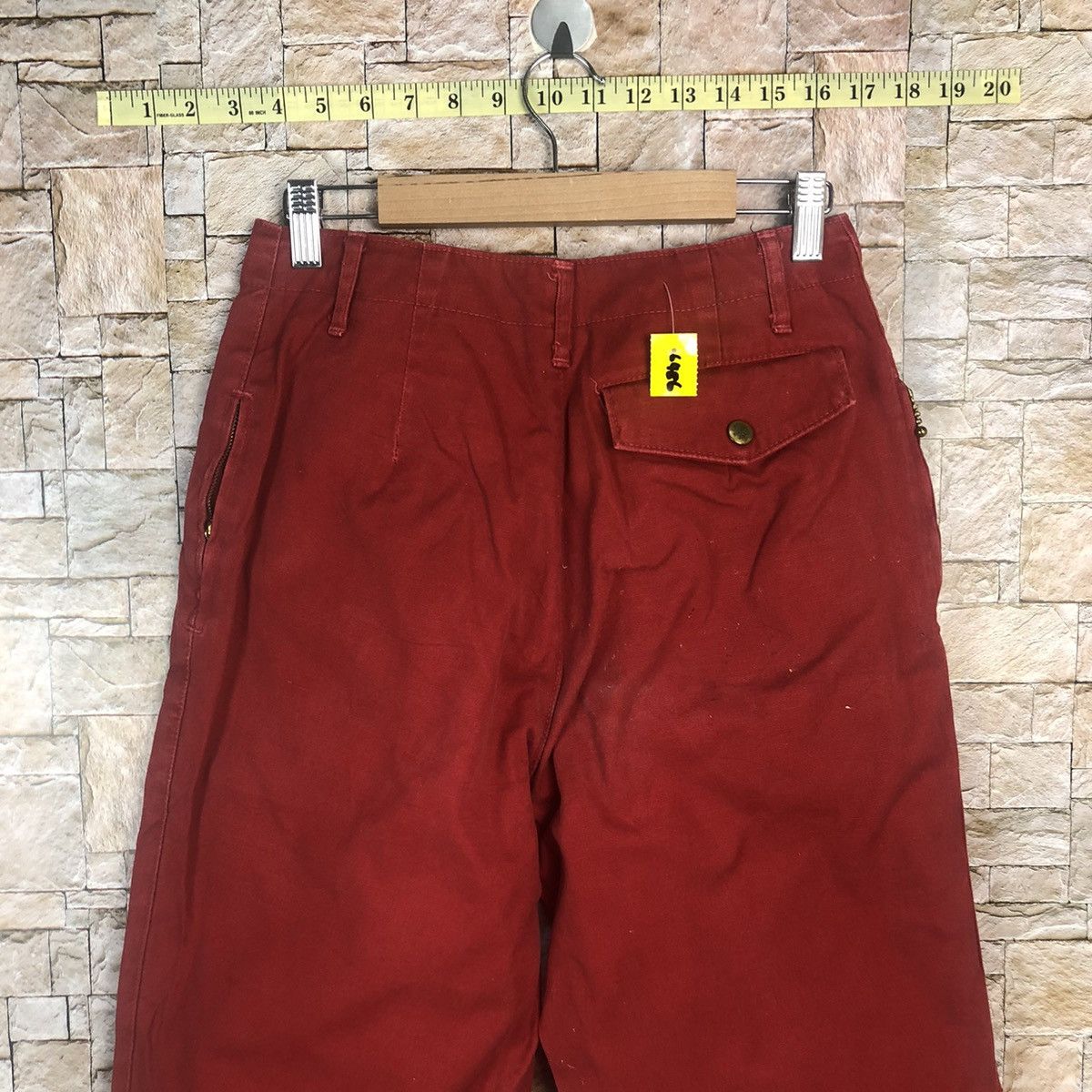 Japanese Brand × Vintage RARE Linea Vicenza vintage Red Pants #A366 Size 25" / US 0 / IT 36 - 20 Thumbnail