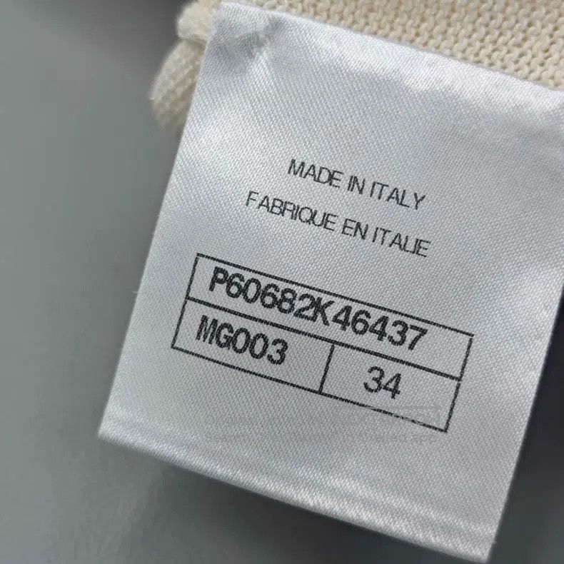 Chanel Chanel Beige mulberry silk knitted short-sleeved dress Size XXS / US 00 / IT 34 - 6 Thumbnail