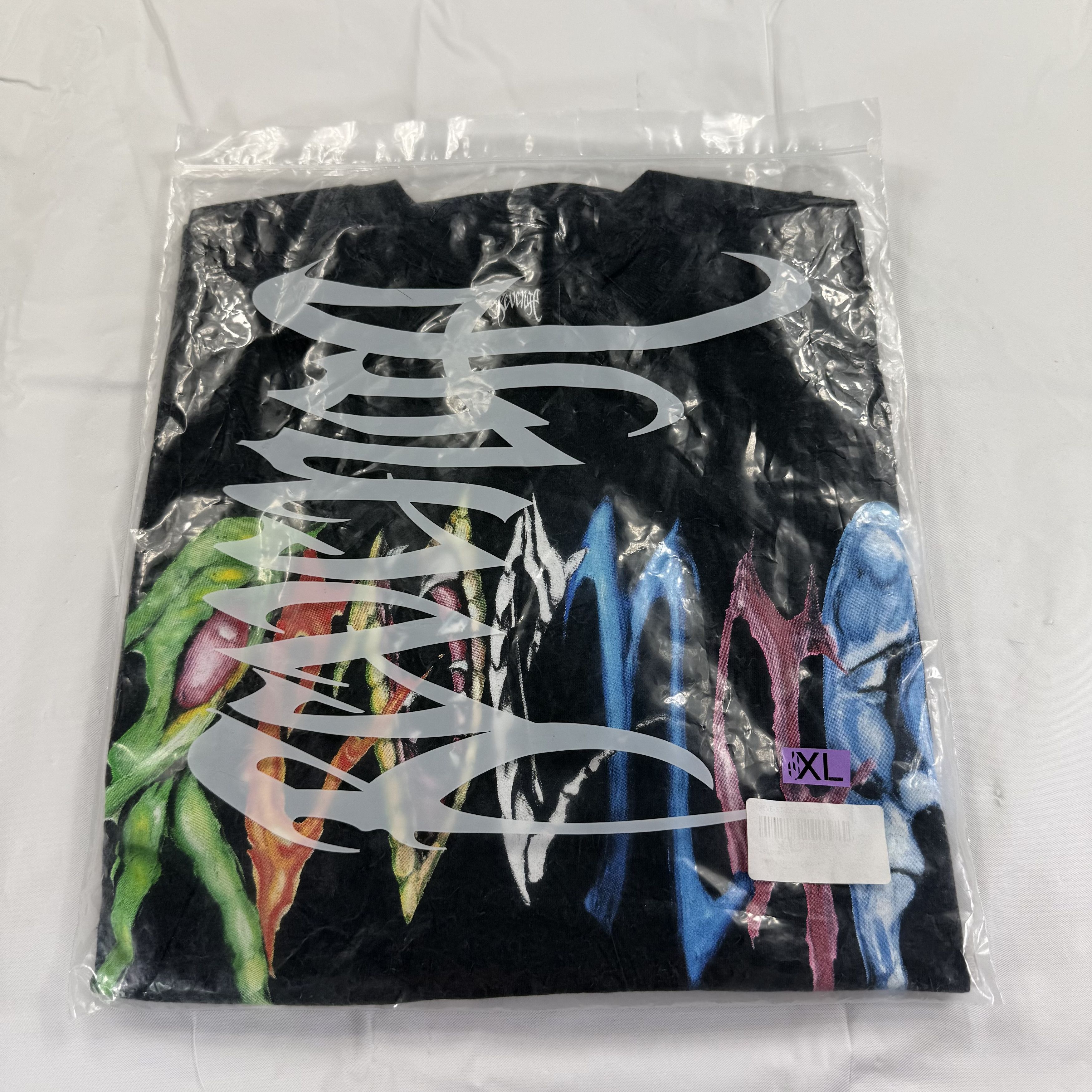 Revenge Revenge Black Graphic T-Shirt XL Logo Streetwear Tee Size US XL / EU 56 / 4 - 9 Thumbnail