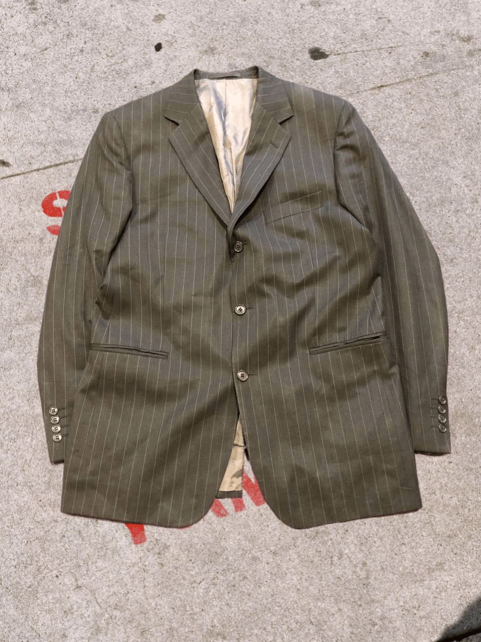 Yves Saint Laurent Luxury pure new wool Blazers Y2K Yves Saint Laurent Size 52R - 1 Thumbnail