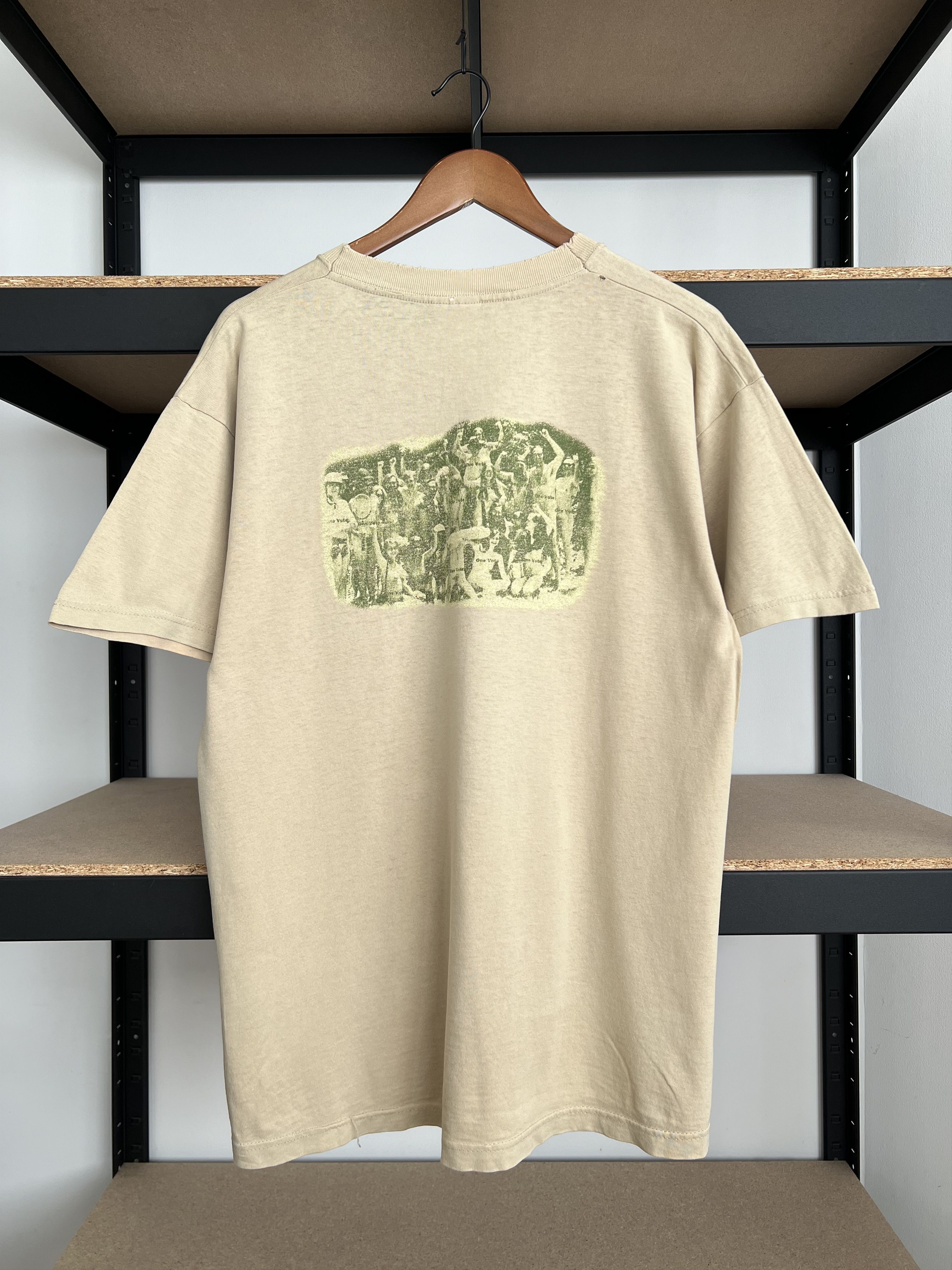 Band Tees Vintage 2001 Sonic Youth One Vote Japan Tour T-shirt Size US L / EU 52-54 / 3 - 2 Thumbnail