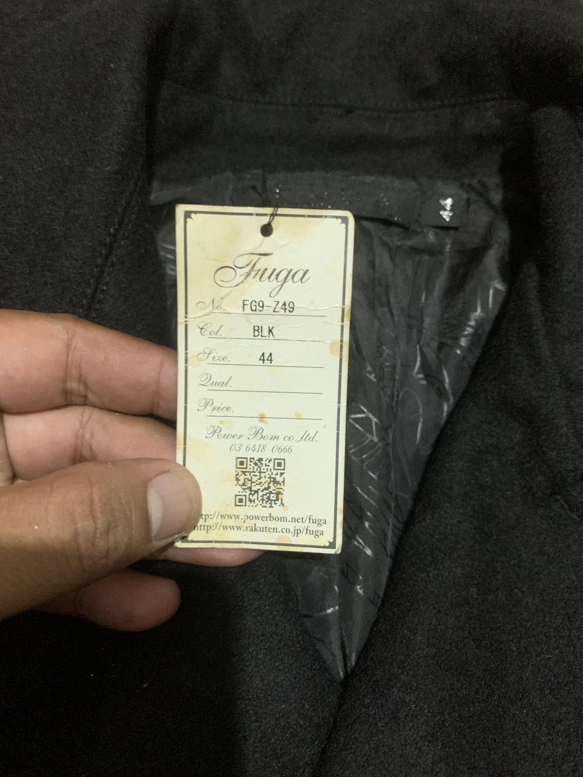 GOSTAR DE FUGA Japanese Fuga Bikers Punk Gothic Grunge Style jacket Size S / US 4 / IT 40 - 7 Thumbnail